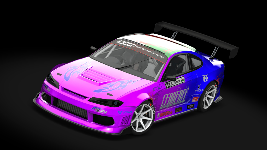 DCGP X NISSAN S15, skin DCGP-18402-419-92-655fda620c9f9