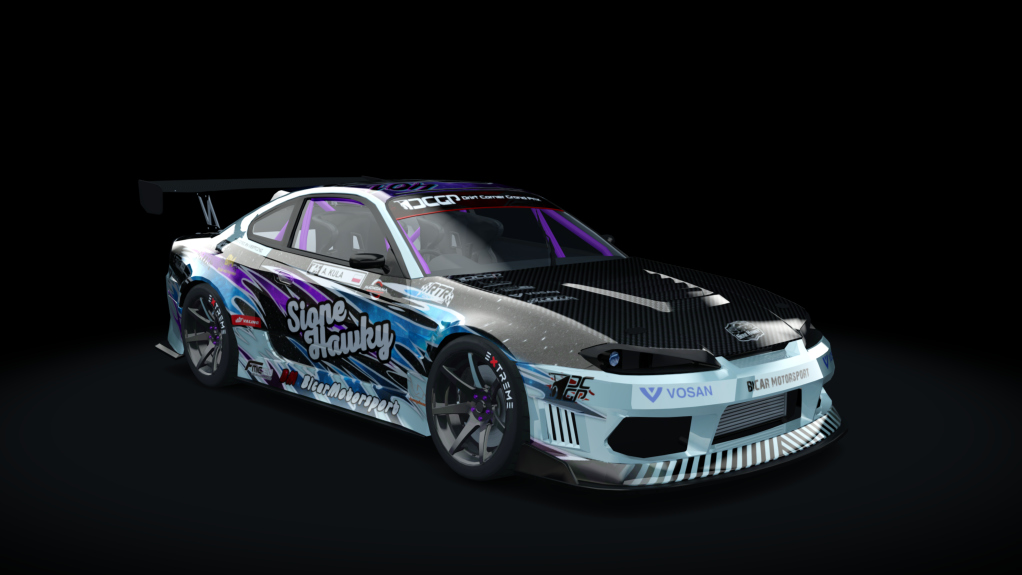 DCGP X NISSAN S15, skin DCGP-18484-419-92-655cc554001de