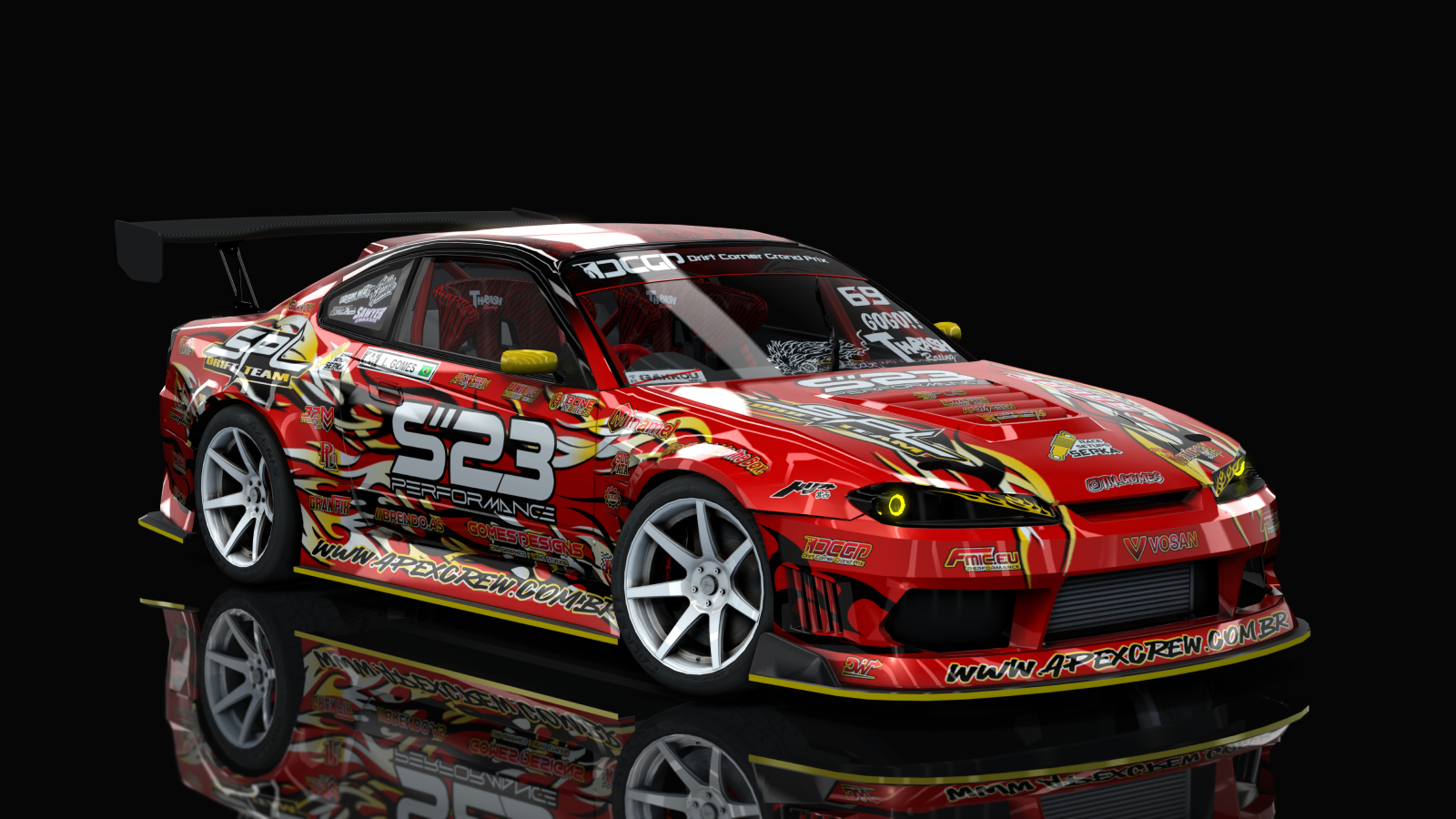 DCGP X NISSAN S15, skin DCGP-18525-419-92-655fc360570d0