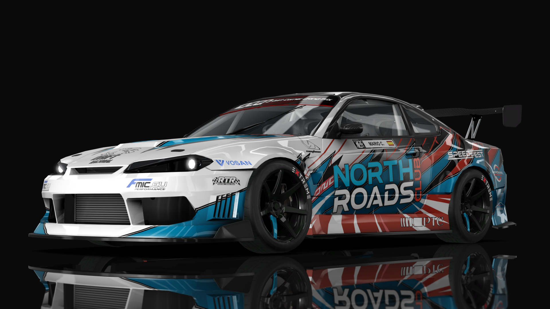 DCGP X NISSAN S15, skin DCGP-18676-419-92-65ccc15bdb821