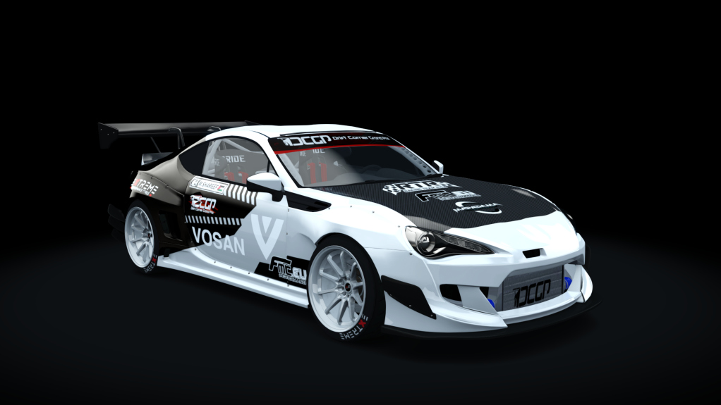 DCGP X TOYOTA GT86, skin DCGP-18295-420-92-6560b21f7ebc0