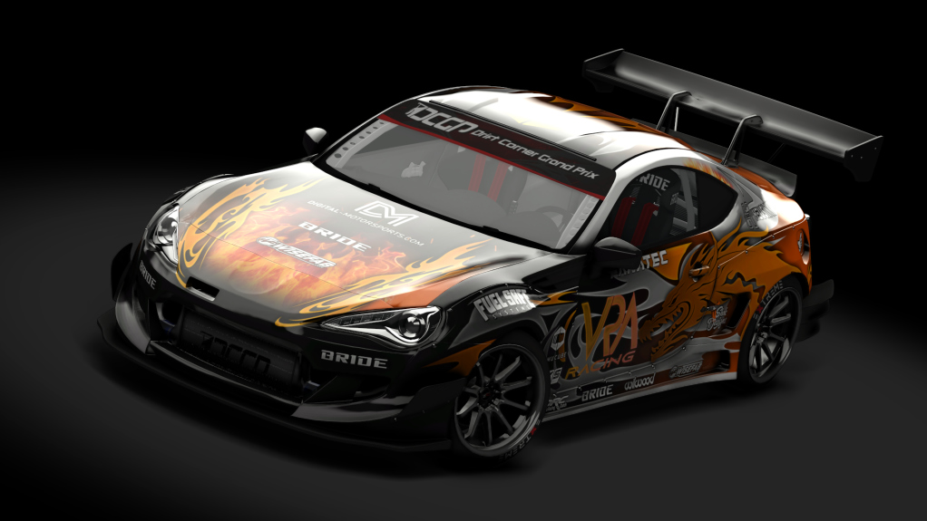 DCGP X TOYOTA GT86, skin DCGP-18300-420-92-659b2f6c5cbfd