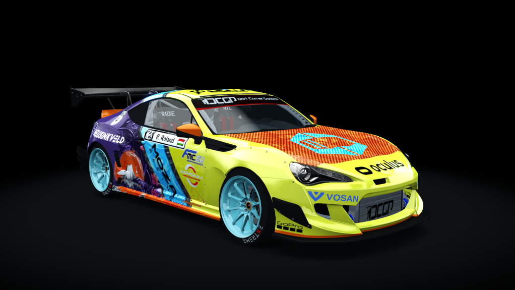 DCGP X TOYOTA GT86, skin DCGP-18406-420-92-655b7c9d55b07