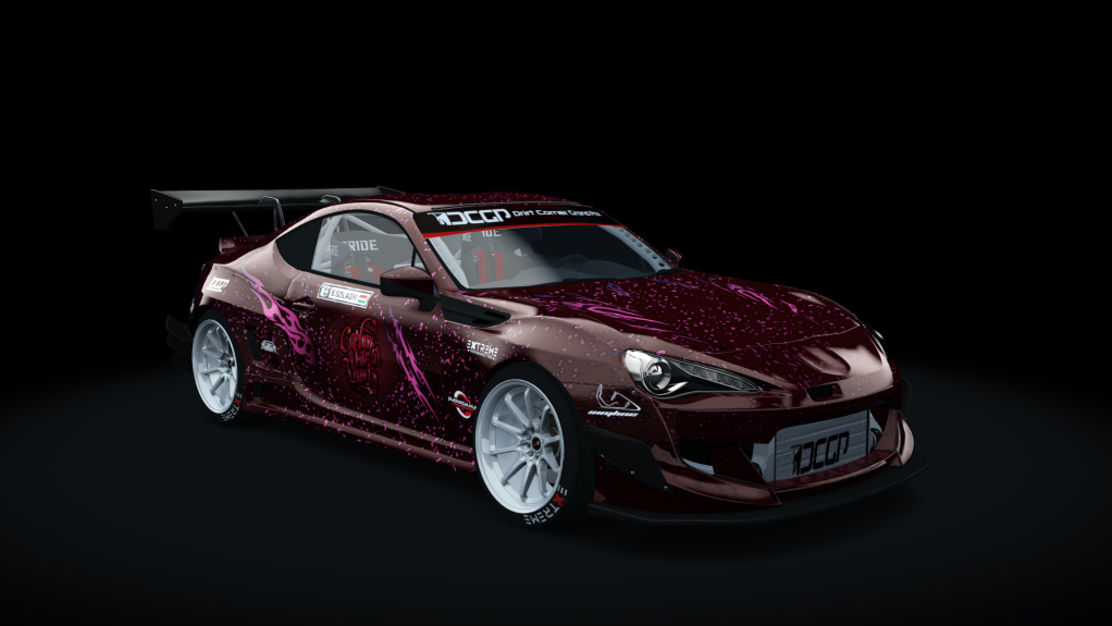 DCGP X TOYOTA GT86, skin DCGP-18415-420-92-6596cc6663f76