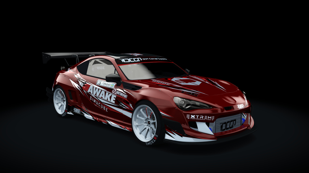 DCGP X TOYOTA GT86, skin DCGP-18431-420-92-65c7d44135121