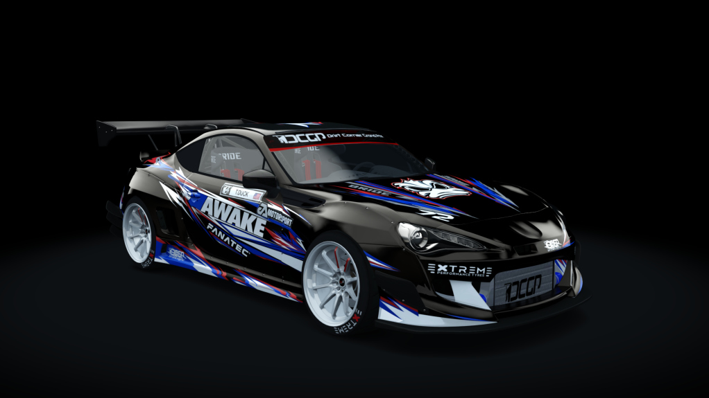 DCGP X TOYOTA GT86, skin DCGP-18432-420-92-660328a78eb29