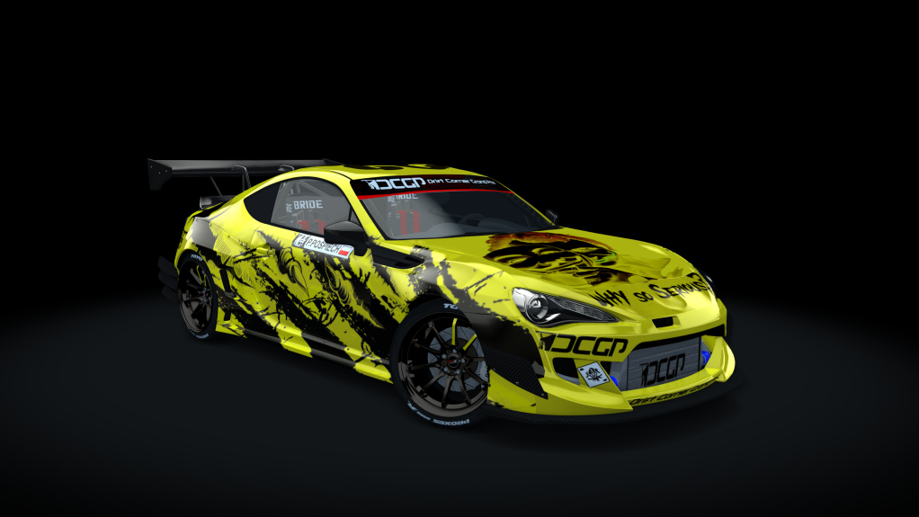 DCGP X TOYOTA GT86, skin DCGP-18479-420-92-655e5aa34d810