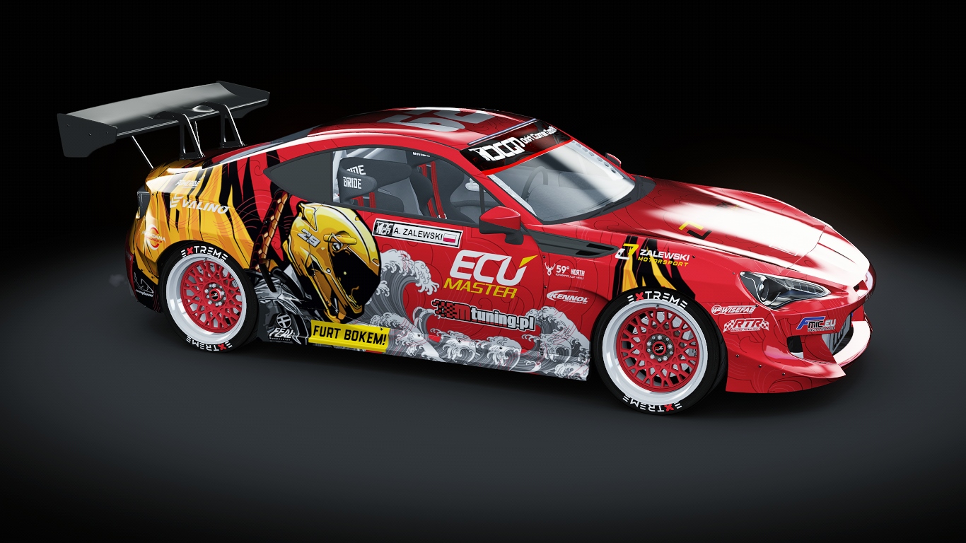 DCGP X TOYOTA GT86, skin DCGP-18492-420-92-655fc36f556c6