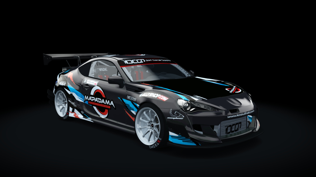 DCGP X TOYOTA GT86, skin DCGP-18502-420-92-6561f34a91371