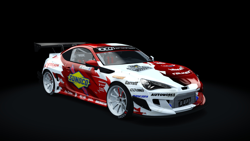 DCGP X TOYOTA GT86, skin DCGP-18517-420-92-655beb805a1b6