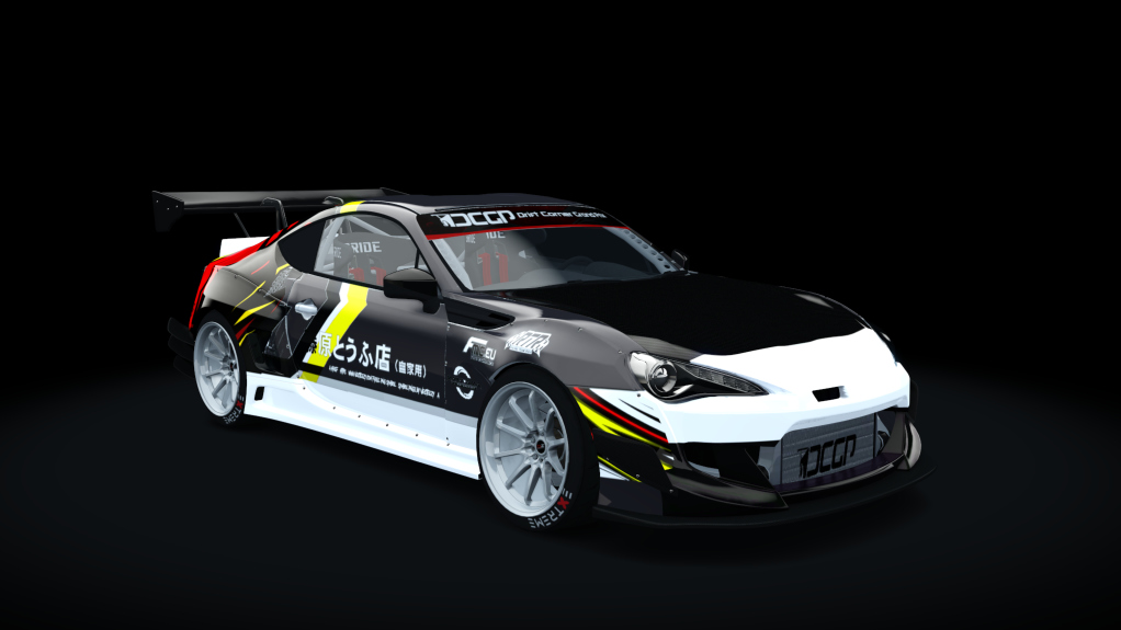 DCGP X TOYOTA GT86, skin DCGP-18572-420-92-655de76b9b58e