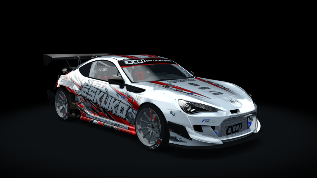 DCGP X TOYOTA GT86, skin DCGP-18615-420-92-657ee93ef0ae4