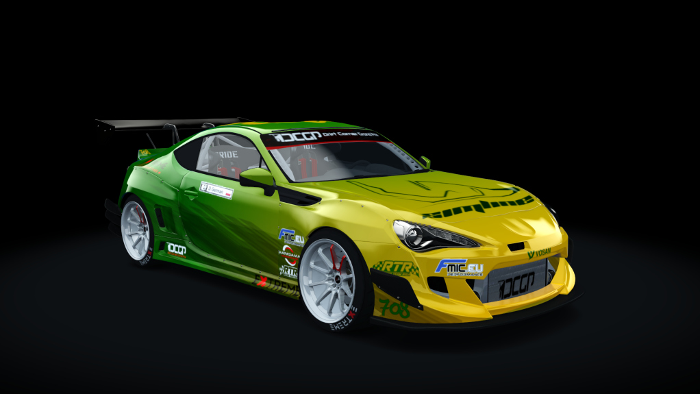 DCGP X TOYOTA GT86, skin DCGP-18888-420-92-66054a236a5f5