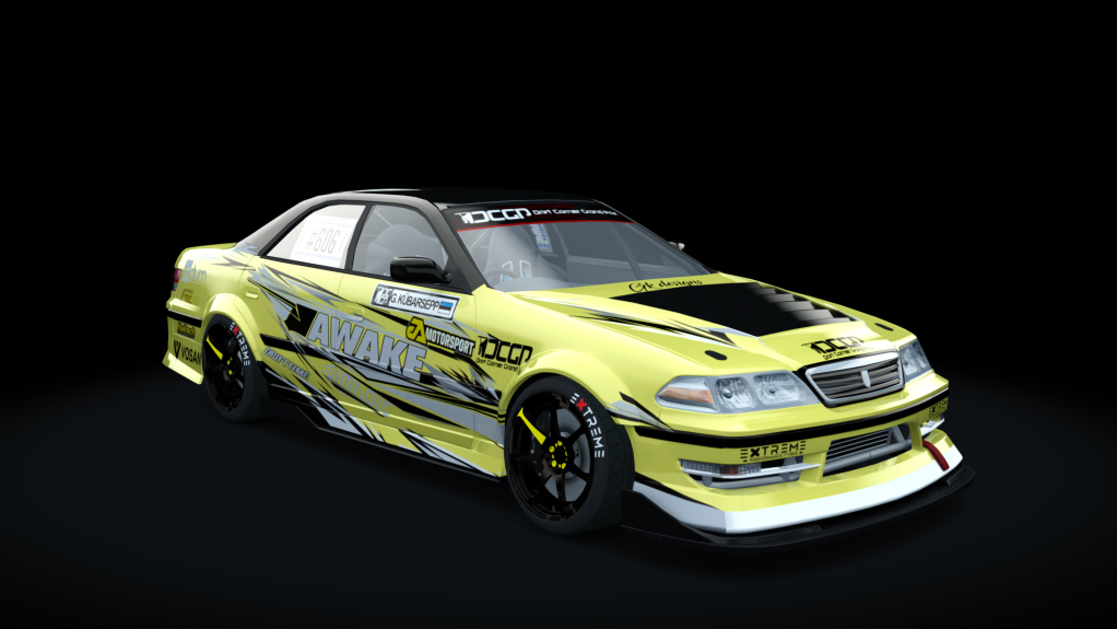 DCGP X TOYOTA Mark II, skin DCGP-18453-421-92-660325785546b