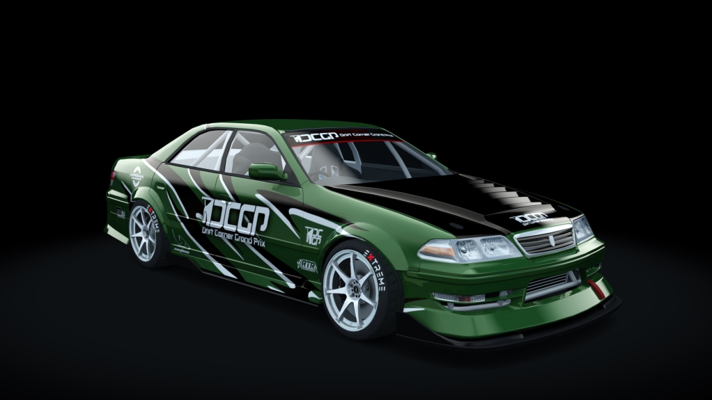 DCGP X TOYOTA Mark II, skin green