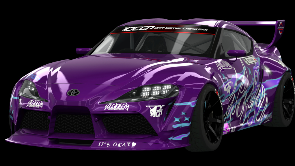 DCGP X TOYOTA SUPRA, skin DCGP-18437-422-92-655e40a75dca8