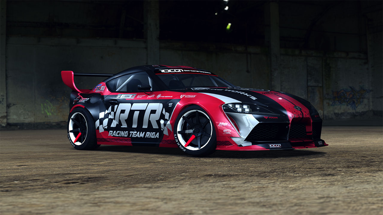 DCGP X TOYOTA SUPRA, skin DCGP-18454-422-92-6560e2430d440