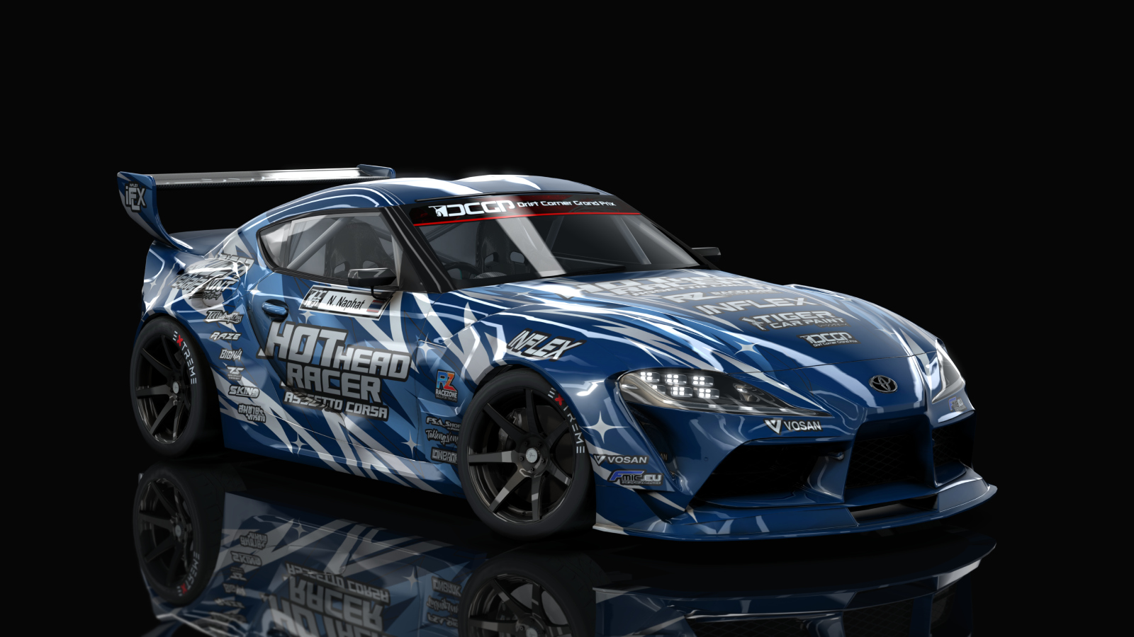 DCGP X TOYOTA SUPRA, skin DCGP-18621-422-92-65744edb590be