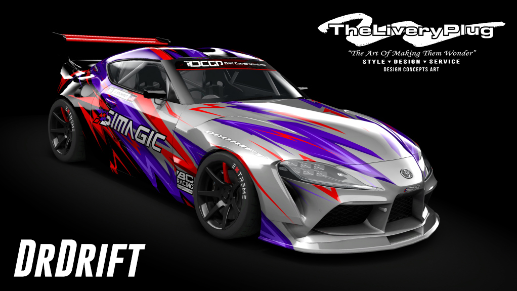 DCGP X TOYOTA SUPRA, skin DCGP-18798-422-92-65c50089a4031