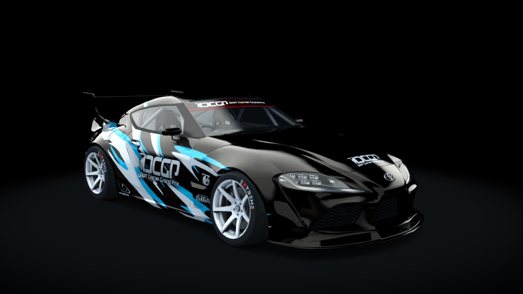 DCGP X TOYOTA SUPRA, skin black