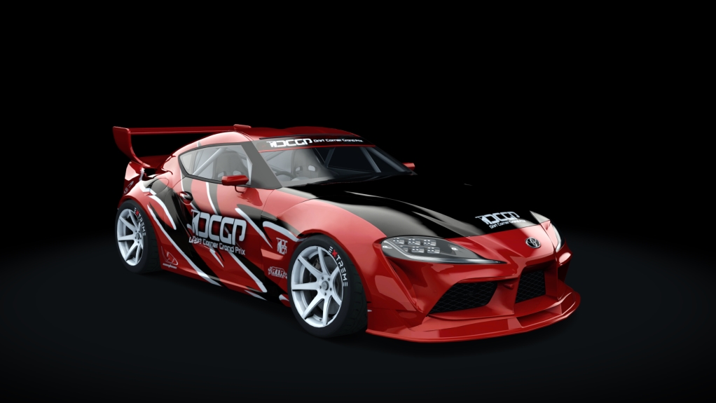 DCGP X TOYOTA SUPRA, skin red