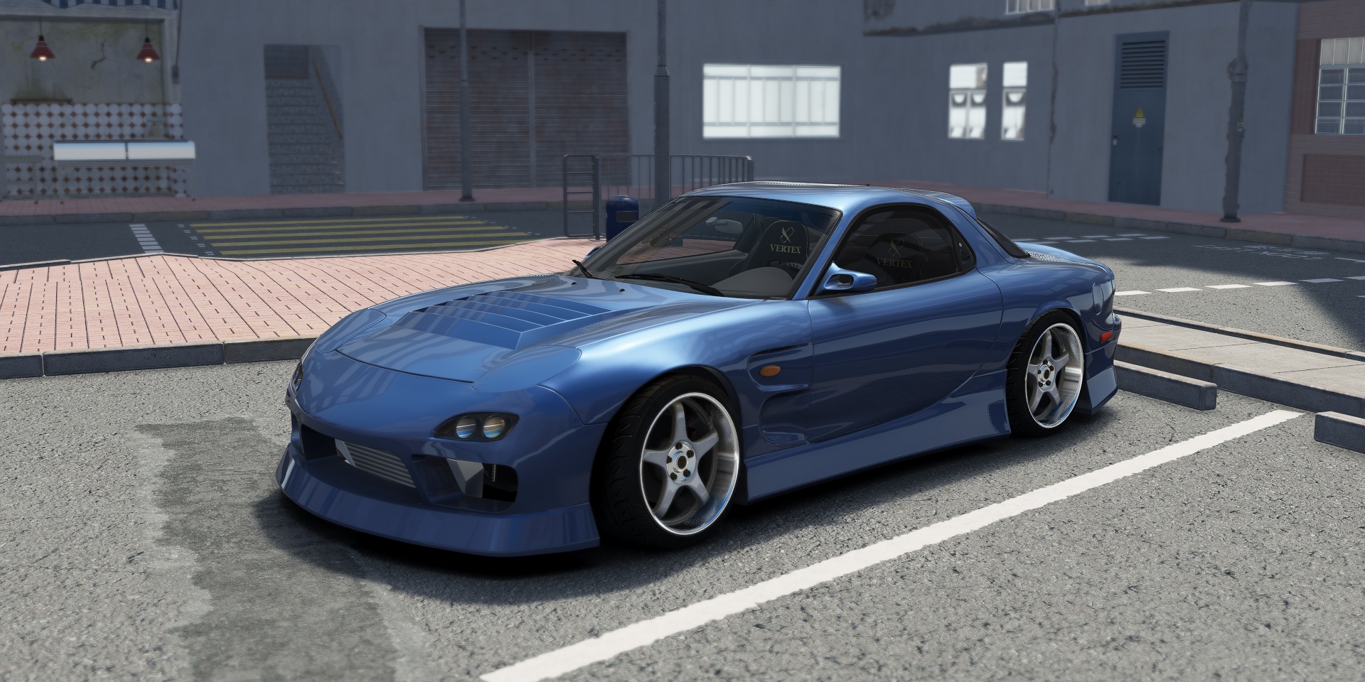 DWG Mazda RX-7 FD3S BN LHD, skin innocent_blue_mica