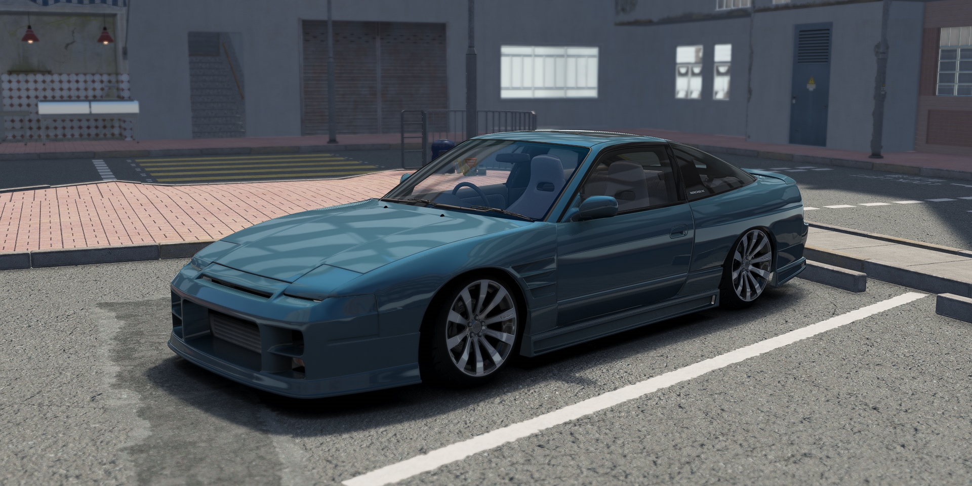 DWG Nissan 180SX G-Corp, skin Marlin_Blue