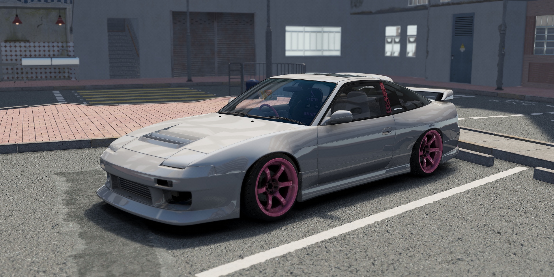 DWG Nissan 180SX GP Sports G-Four, skin Sonic_Silver