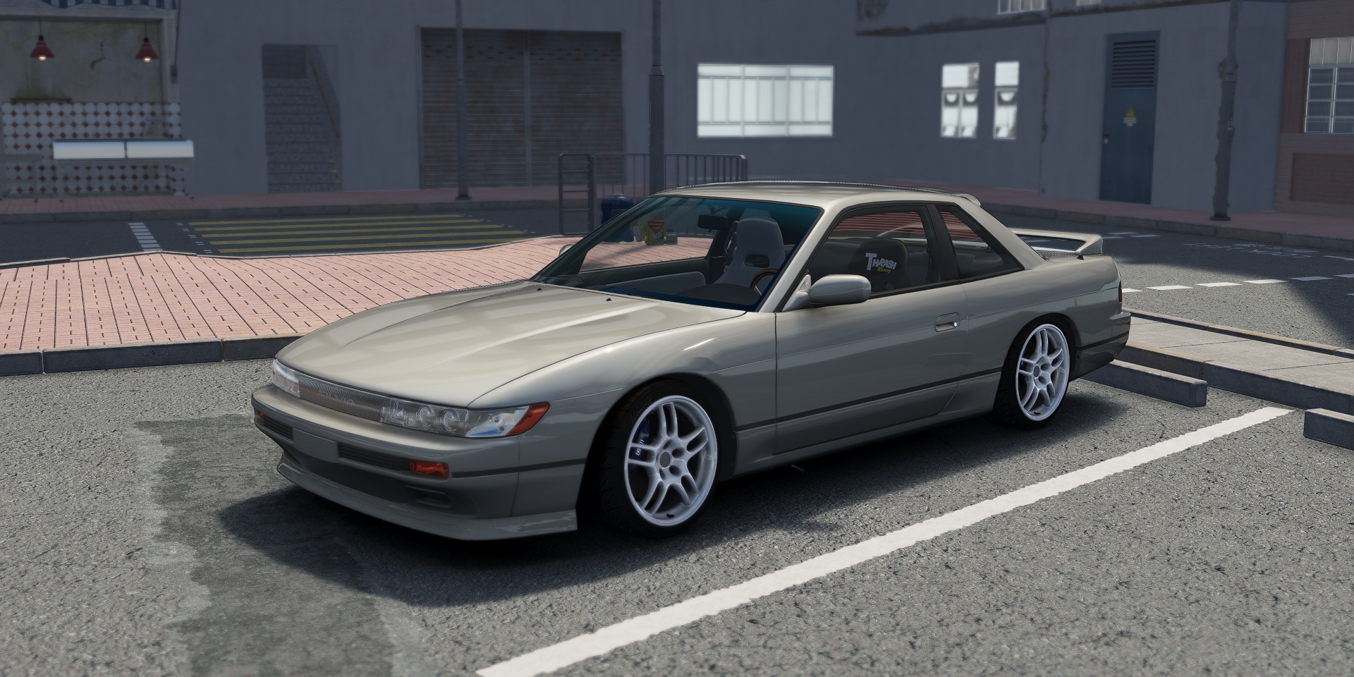 DWG Nissan 240sx Sil Swap, skin Champagne_Gold