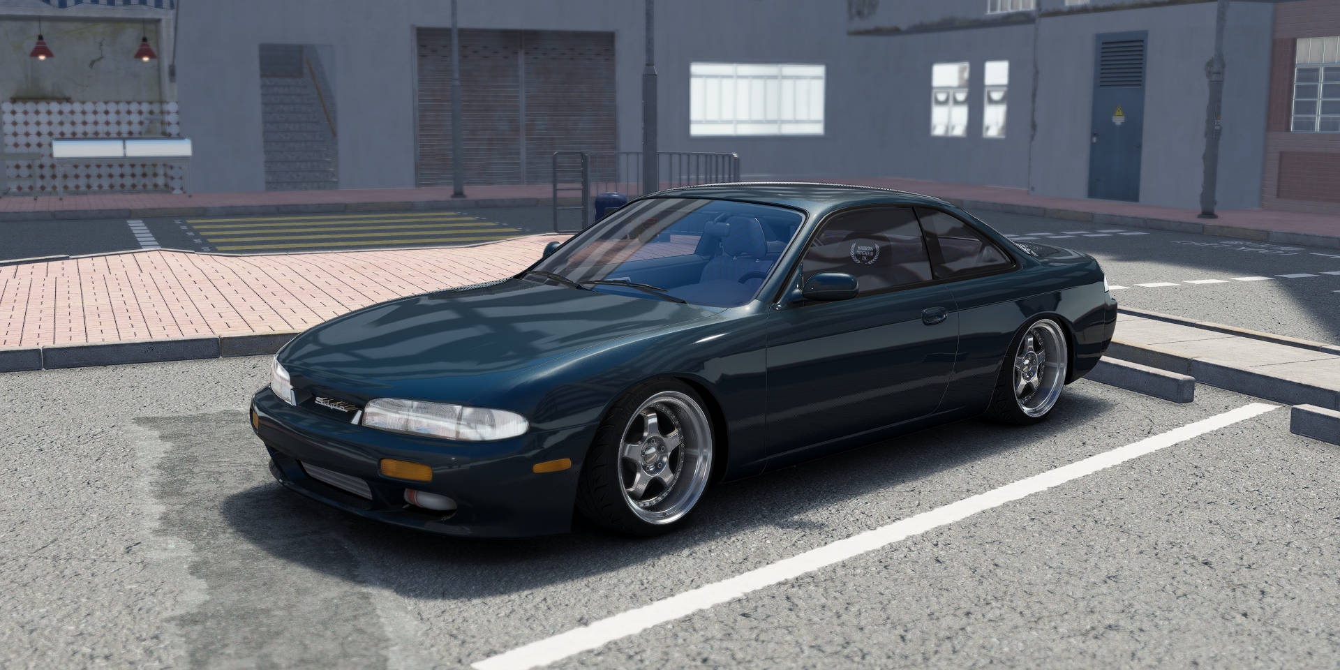 DWG Nissan 240sx S14 Zenki, skin thatsagreen