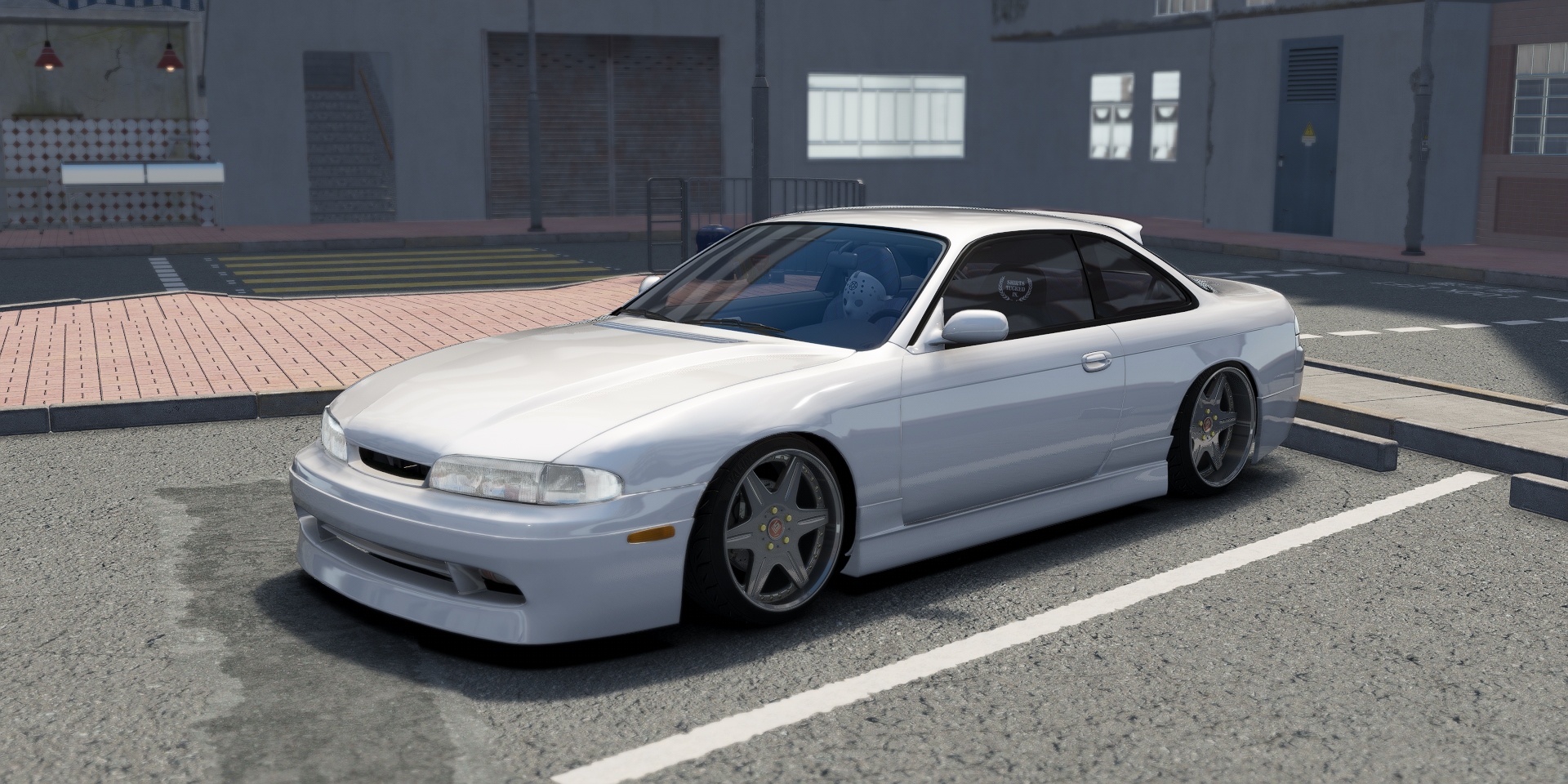 DWG Nissan 240sx S14 Zenki Instant Gentleman, skin white