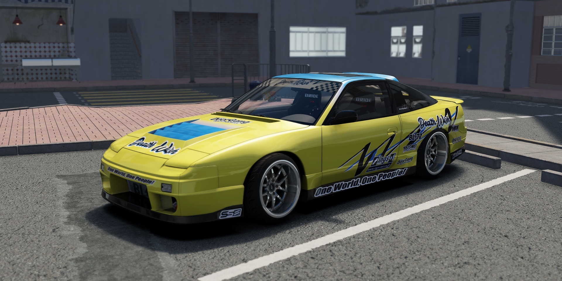 DWG Nissan 240sx SR20, skin OWOP