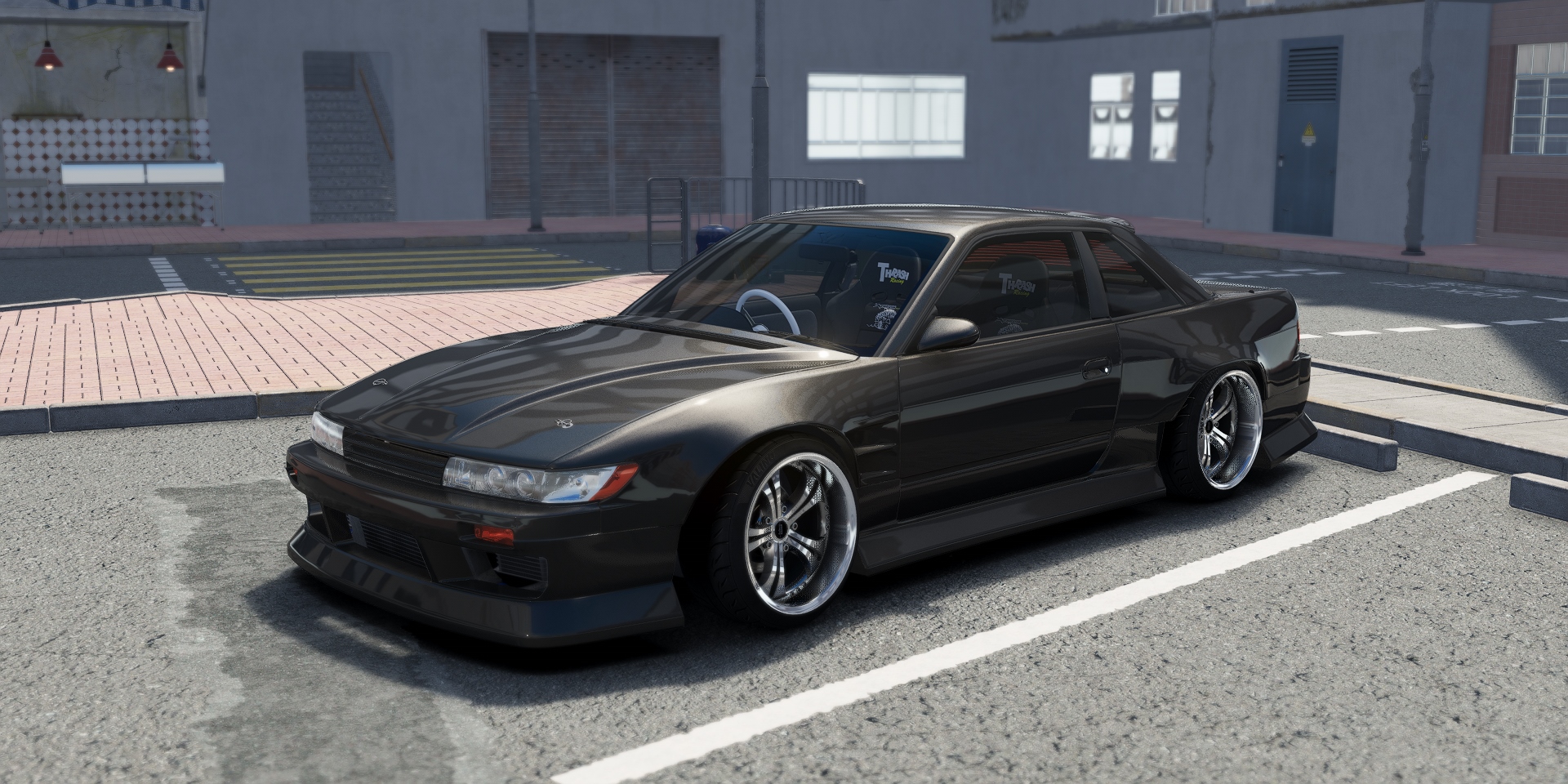 DWG Nissan Silvia PS13 BN Sports, skin Black