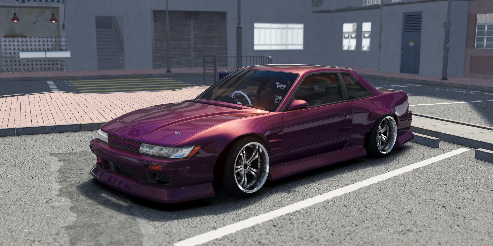 DWG Nissan Silvia PS13 BN Sports, skin interlagos_fire