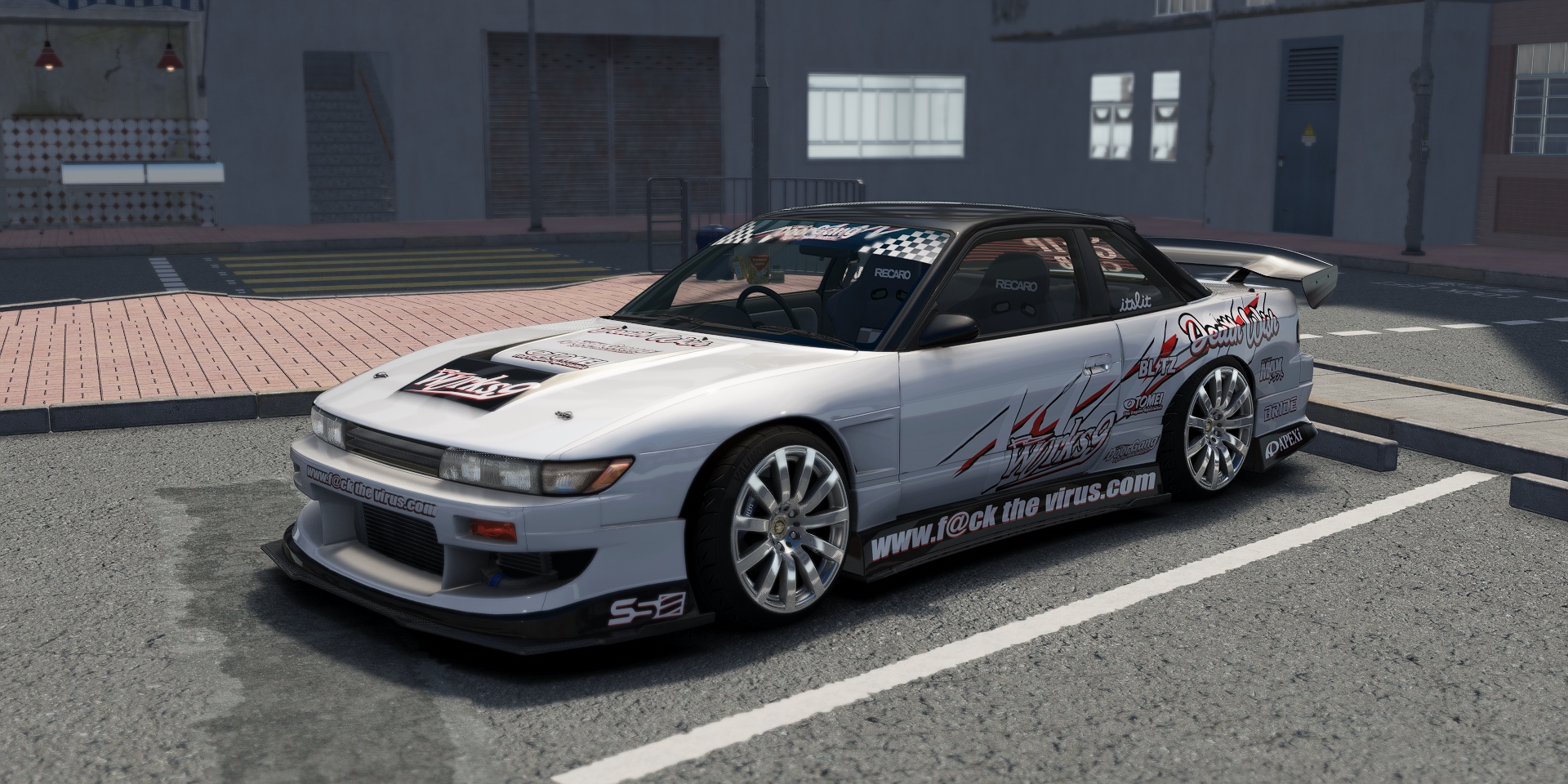 DWG Nissan Silvia PS13 Works 9, skin DG