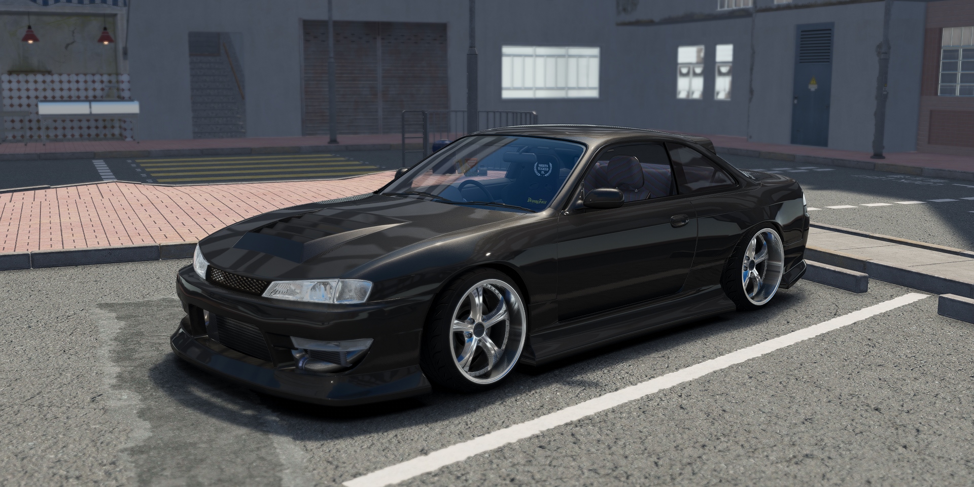 DWG Nissan Silvia S14 Kouki Doof, skin black