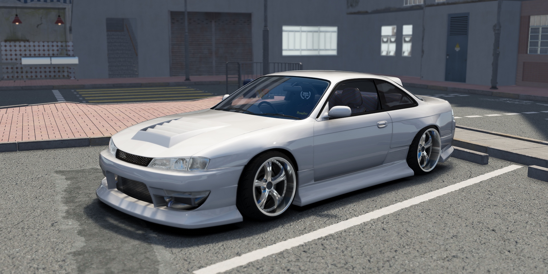 DWG Nissan Silvia S14 Kouki Doof, skin white