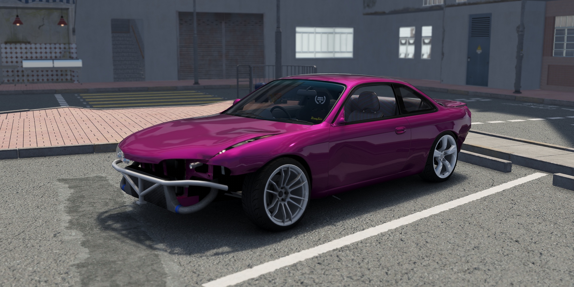 DWG Nissan Silvia S14 Zenki Missile, skin Pink