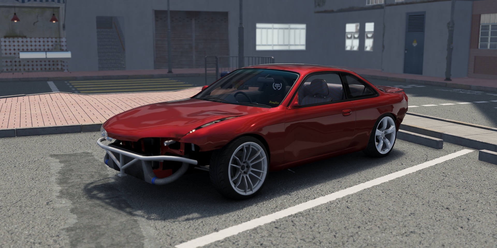 DWG Nissan Silvia S14 Zenki Missile, skin red