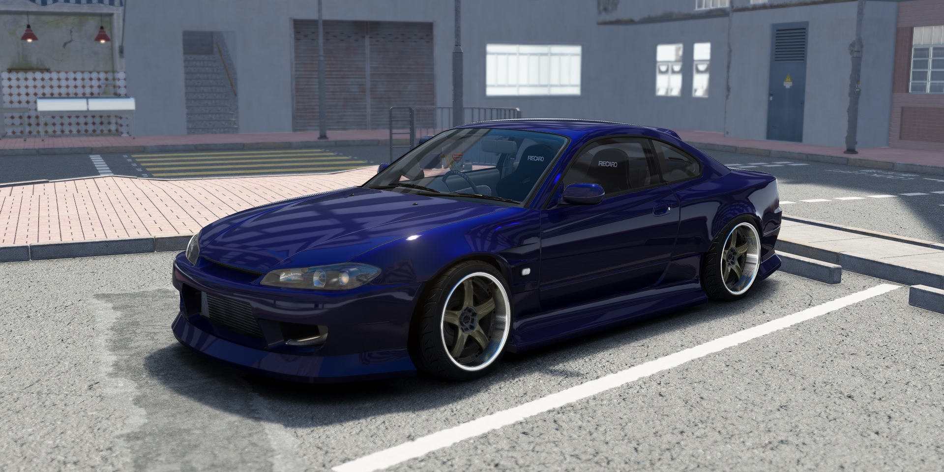 DWG Nissan Silvia S15 Spec-R Doof, skin Blue