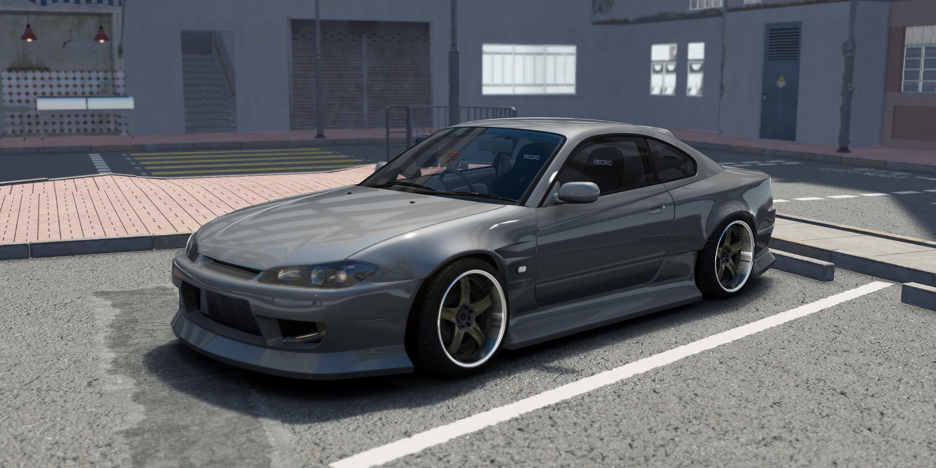 DWG Nissan Silvia S15 Spec-R Doof, skin Silver