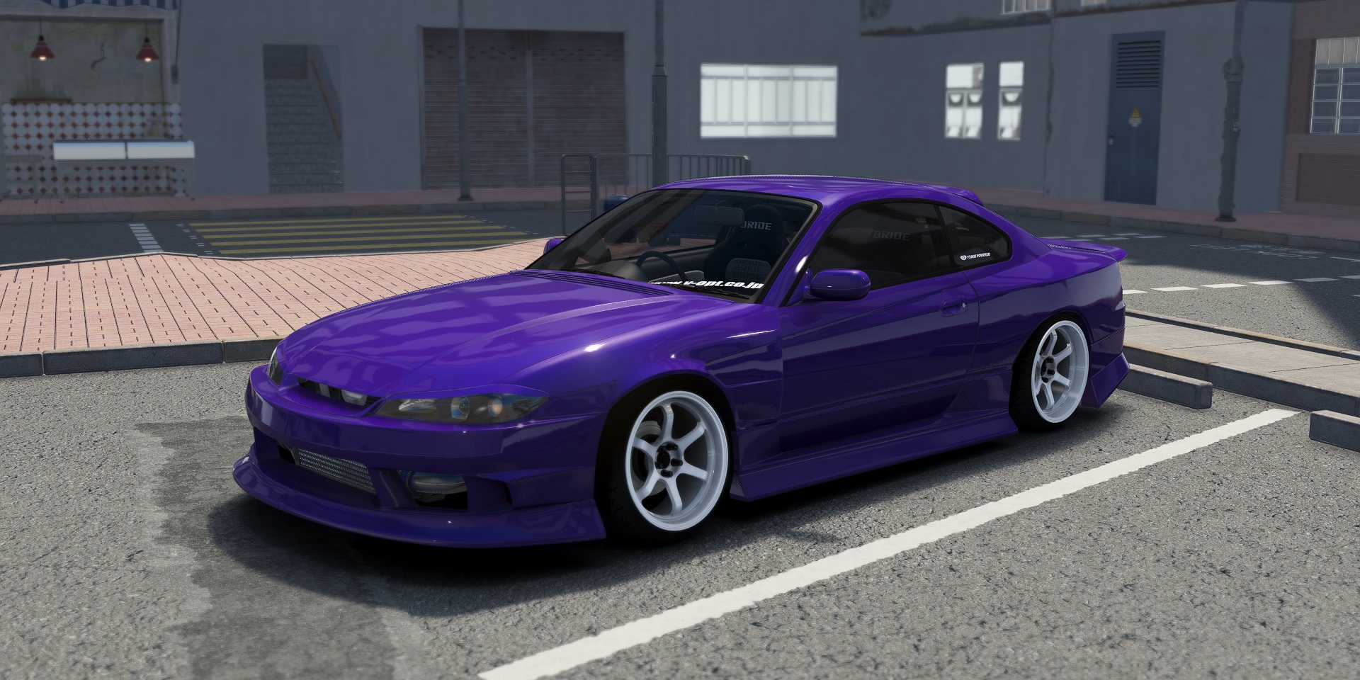 DWG Nissan Silvia S15 PS Duce, skin Burple