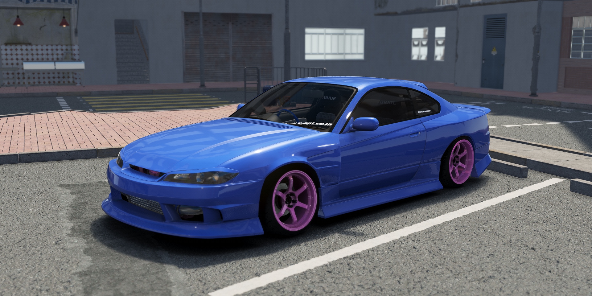 DWG Nissan Silvia S15 PS Duce, skin Championship_Blue