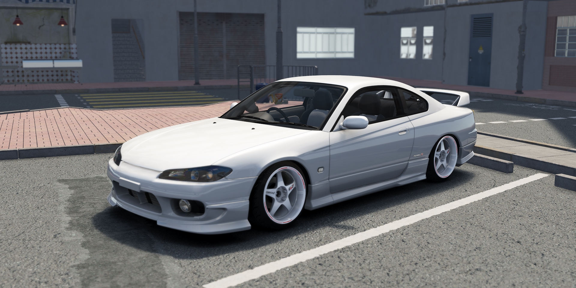 DWG Nissan Silvia S15 Spec-R V-Aero, skin Crystal_White