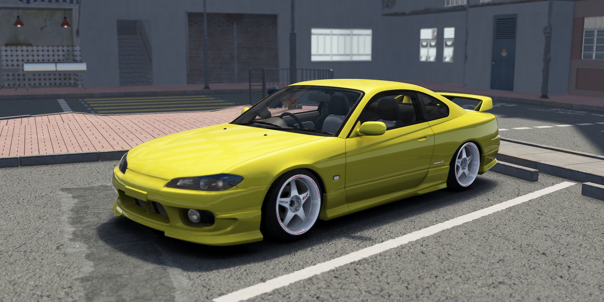 DWG Nissan Silvia S15 Spec-R V-Aero, skin Phoenix_Yellow