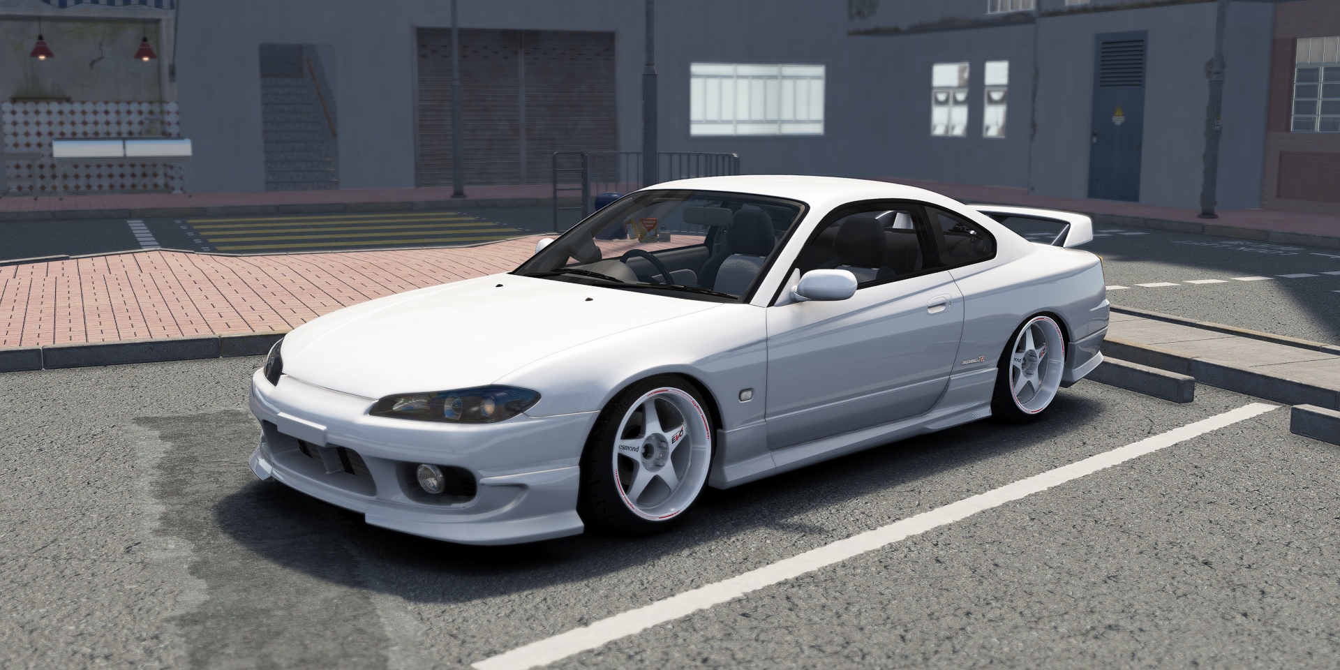 DWG Nissan Silvia S15 Spec-R V-Aero, skin White