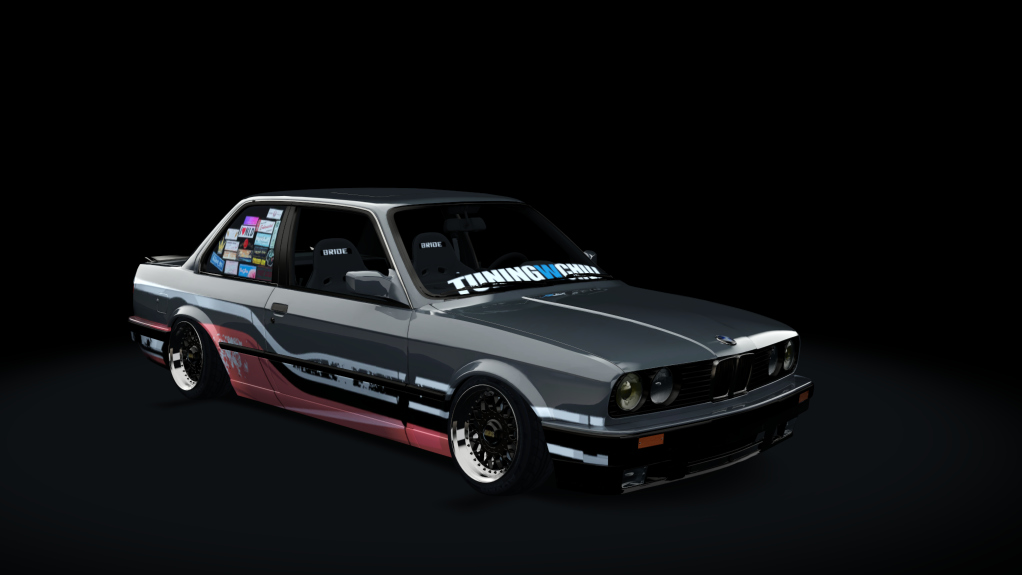 DzikiDrift BMW E30 Coupe, skin gruz2