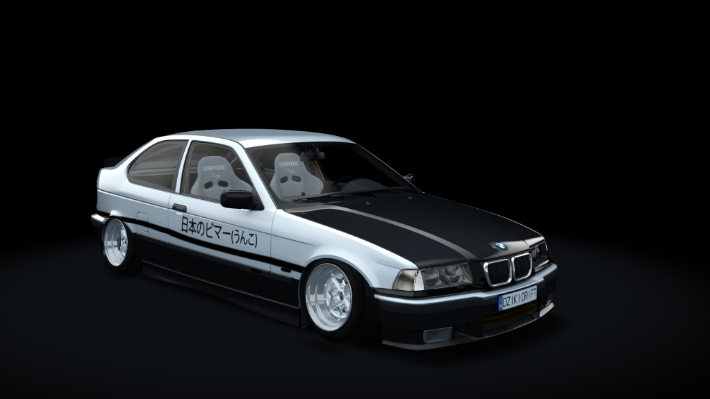 DzikiDrift BMW E36 Compot, skin gruz2