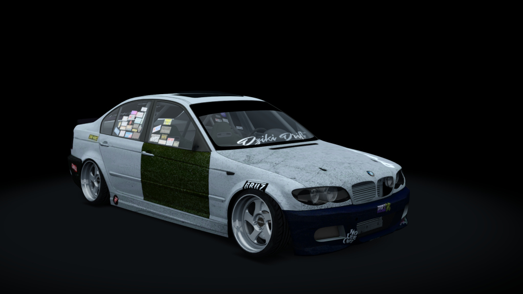 DzikiDrift BMW E46 Sedan, skin gruzin3