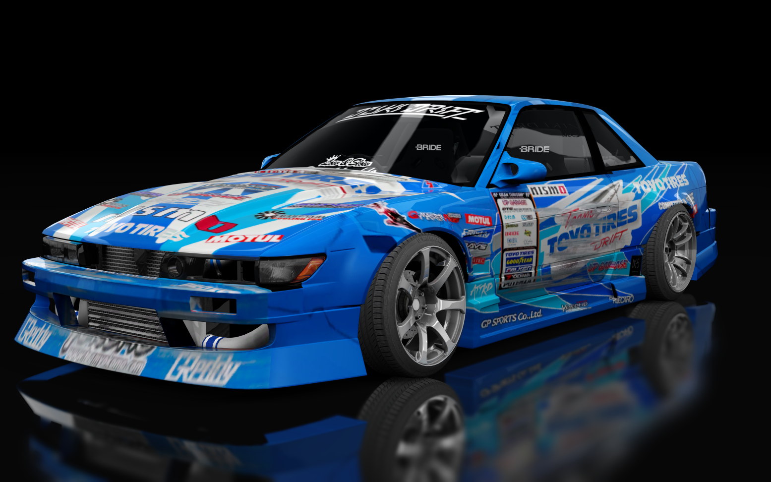 Dziki Drift Nissan ps13, skin Blue